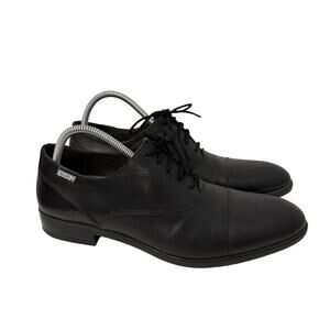 Pikolinos Shoes Mens Size 8.5 Bristol Oxford Leather Lace Up Classic Black 42